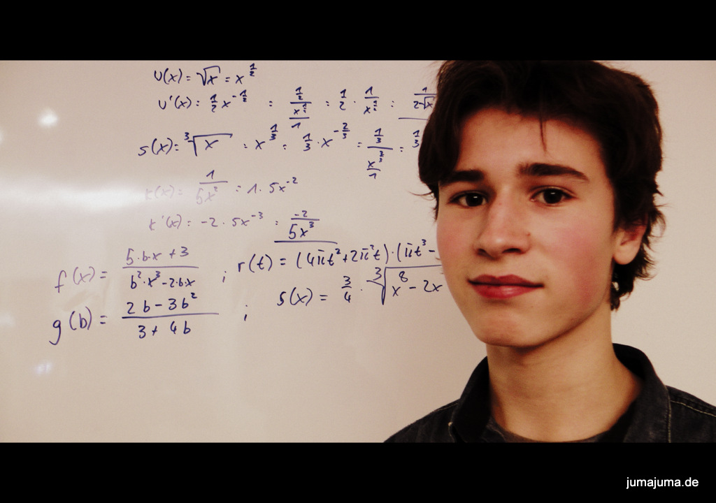 Produktion Mathe-Nachhilfe-Videos mit Dario